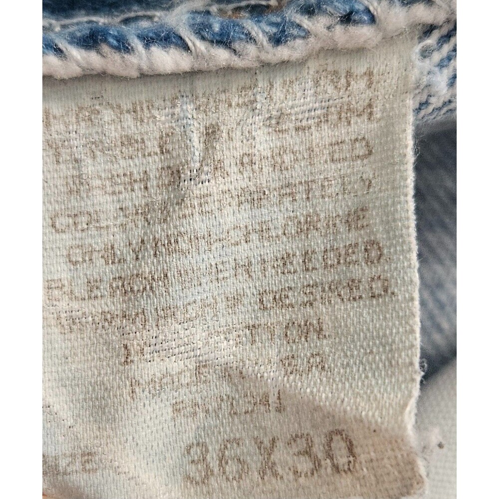 L.L. Bean Blue Jeans Men's 36 X 30 - Picture 4 of 6